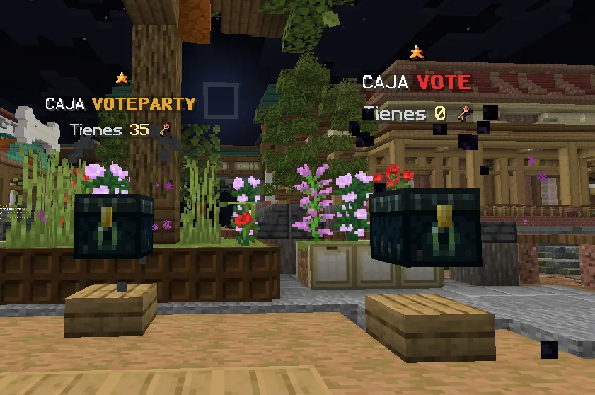 Cambios en cajas Vote y VoteParty